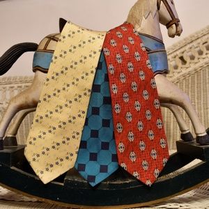 Aigner Nautica Bundle of Three Men's Ties